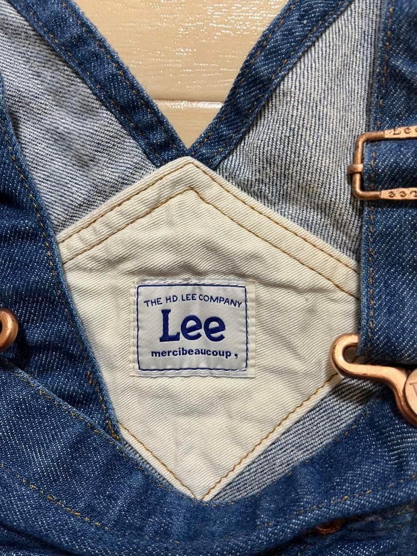 メルシーボークー mercibeaucoup Lee サロペットコラボデニム1